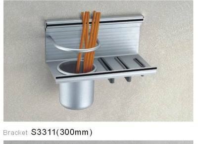 【厂家直销劳尔帝斯太空铝厨房托架系列产品带刀插带铝筒】价格,厂家,图片,其他水暖卫浴五金,潮安县彩塘镇时派五金制品厂-