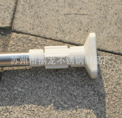 【厂家供应 实用 u型浴帘杆 浴帘杆批发】价格,厂家,图片,其他水暖卫浴五金,苏州市禧龙不锈钢制品厂-